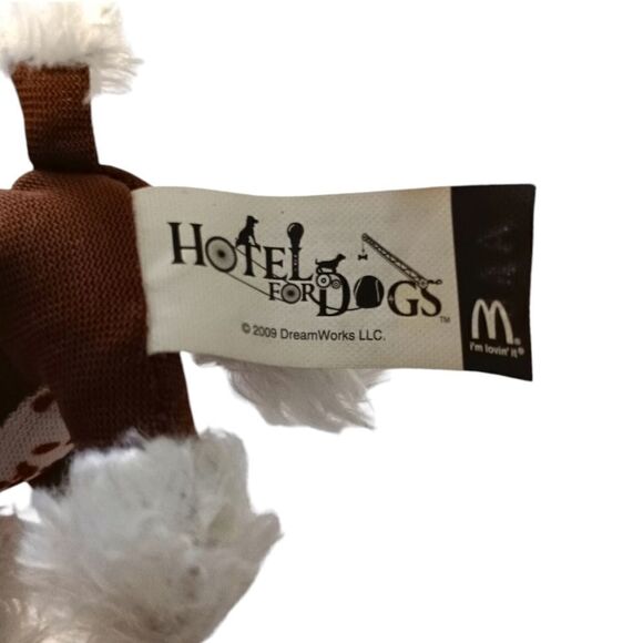 McDonalds ROMEO Hotel For Dogs #6 Plush Toy With Tags‎ Mini Fast Food Premium - Picture 6 of 16